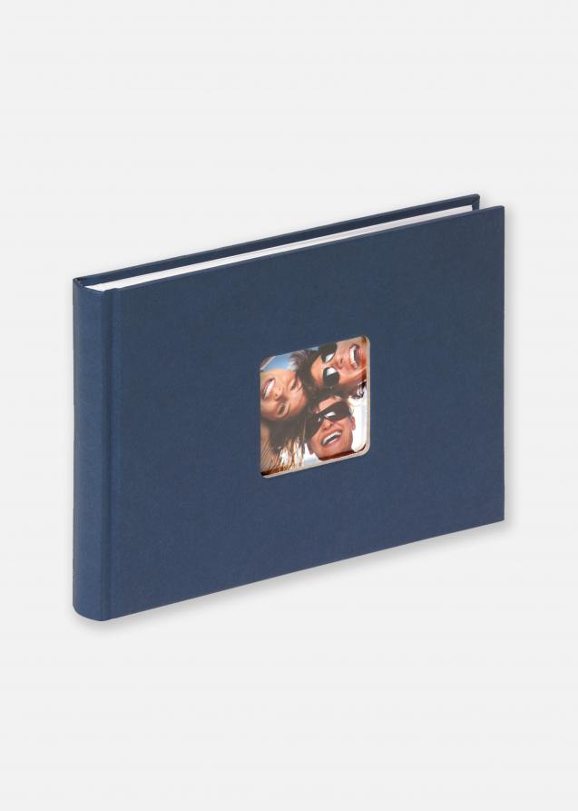 Walther Fun Photo Album Blue - 22x16 cm (40 White pages / 20 sheets)