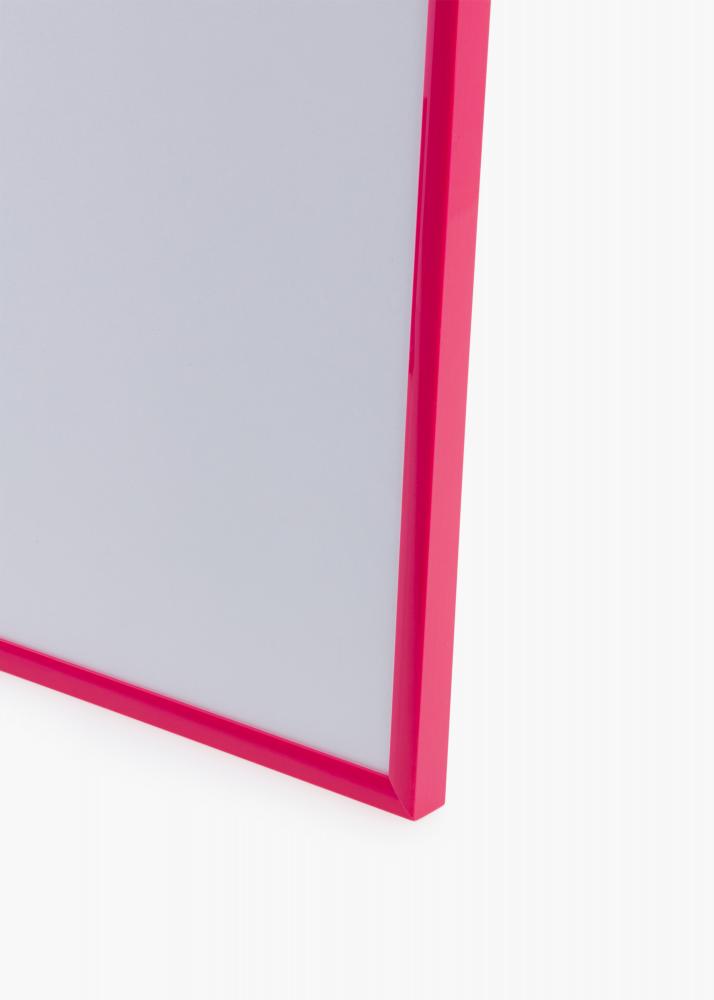 Ram med passepartou Frame New Lifestyle Hot Pink 30x40 cm - Picture Mount Black 20x28 cm