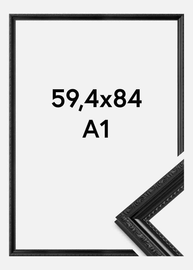 Galleri 1 Frame Abisko Acrylic Glass Black 23.39x33.07 inches (59.4x84 cm - A1)
