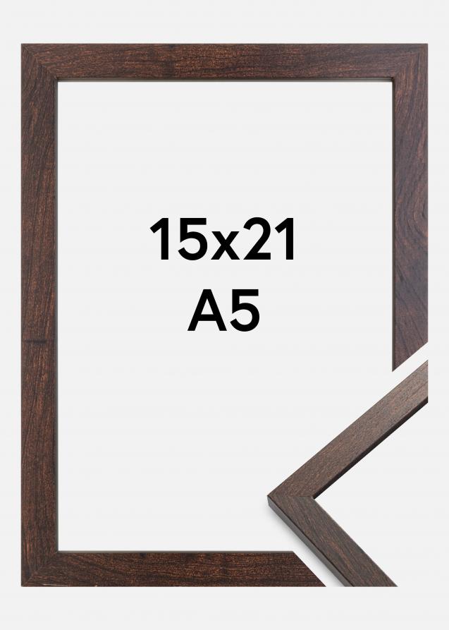 Artlink Frame Trendy Acrylic glass Walnut 5.91x8.27 inches (15x21 cm - A5)