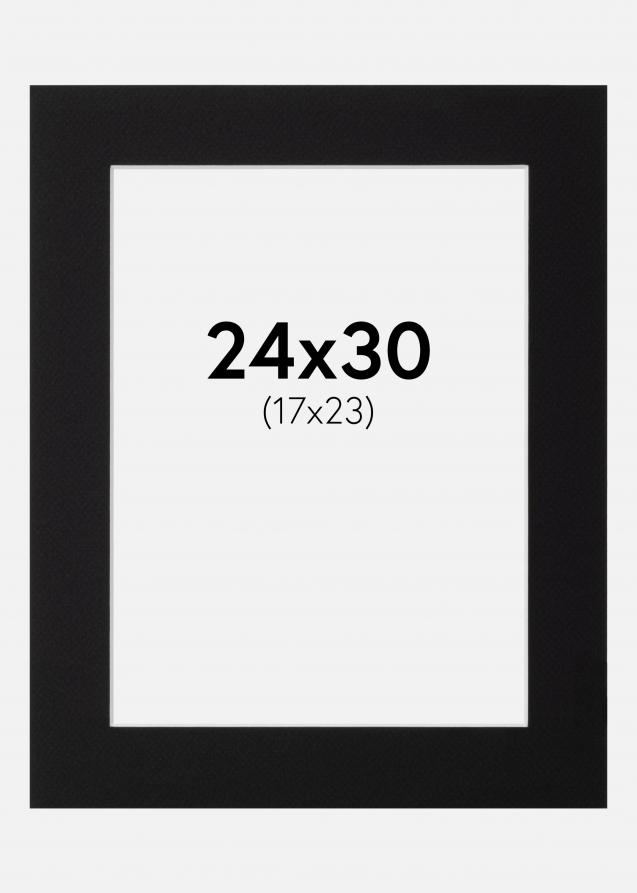 Artlink Mount Black Standard (White Core) 24x30 cm (17x23)