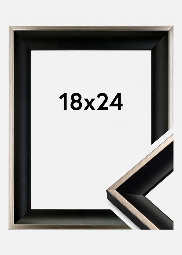 Galleri 1 Frame Öjaren Acrylic glass Black-Silver 7.09x9.45 inches (18x24 cm)