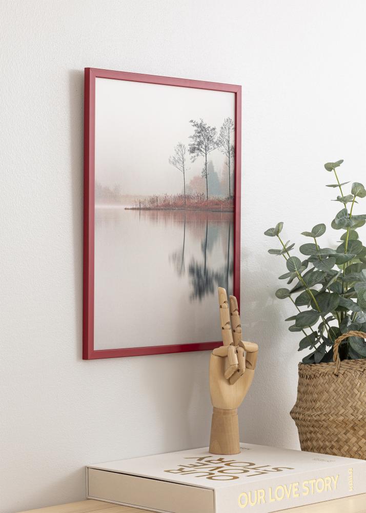 Galleri 1 Frame Edsbyn Acrylic glass Red 8.27x11.69 inches (21x29.7 cm - A4)