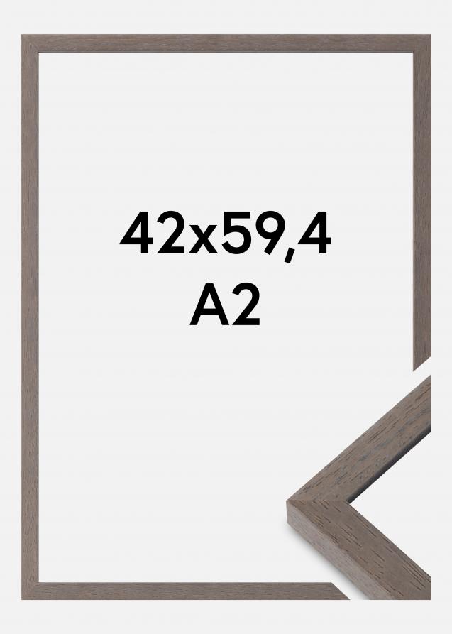 Mavanti Frame Hermes Acrylic Glass Grey 16.54x23.39 inches (42x59.4 cm - A2)