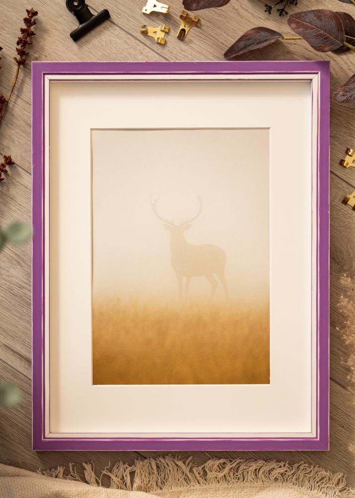 Mavanti Frame Diana Acrylic Glass Purple 11.69x16.54 inches (29.7x42 cm - A3)
