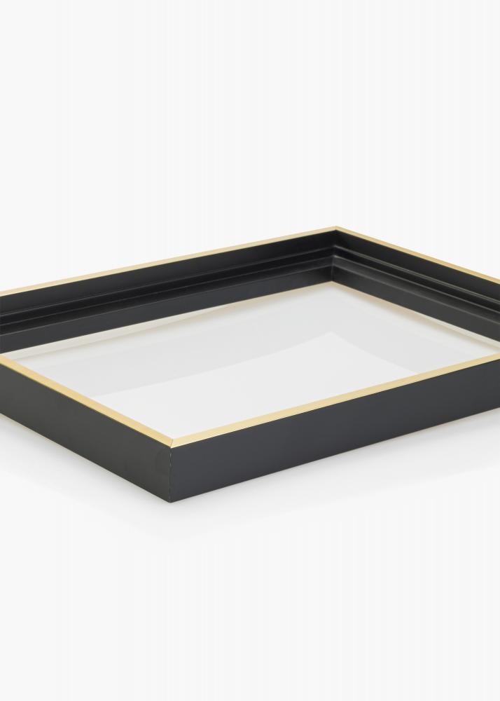Mavanti Canvas picture frame Tacoma Black / Gold 40x80 cm