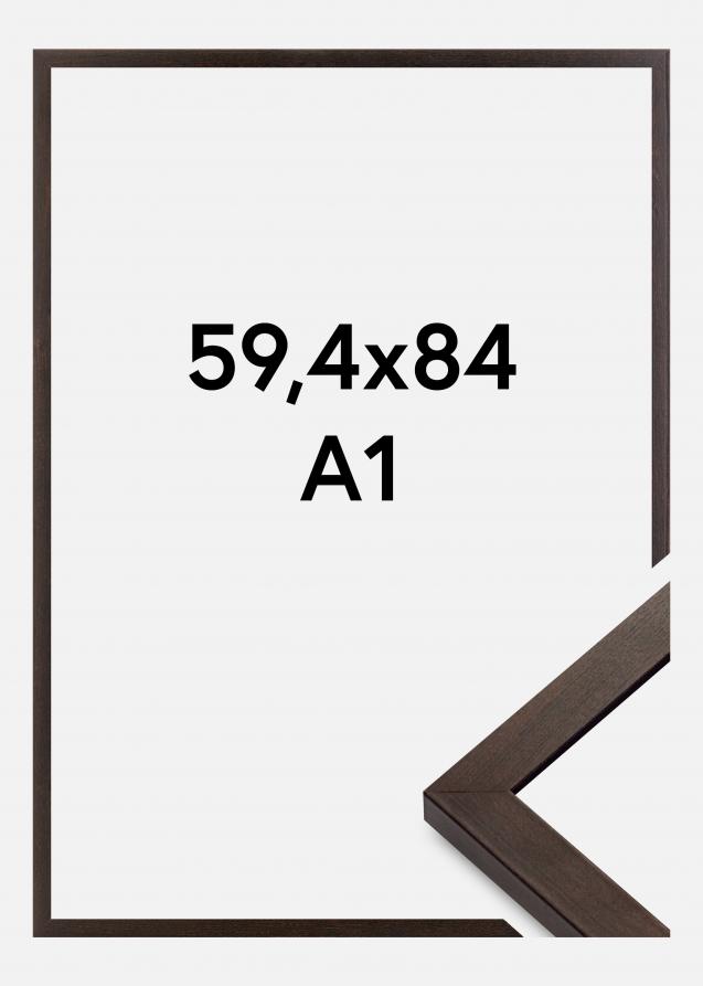 Artlink Frame Selection Acrylic Glass Walnut 23.39x33.07 inches (59.4x84 cm - A1)