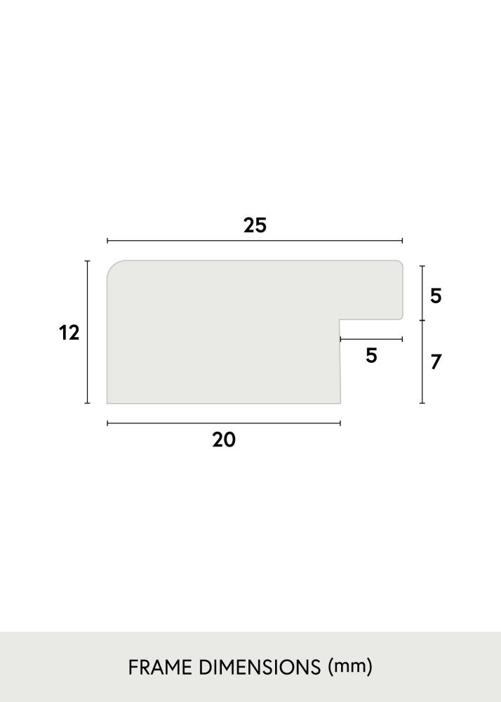 Artlink Frame Trendline Acrylic Glass White 27.56x35.43 inches (70x90 cm)