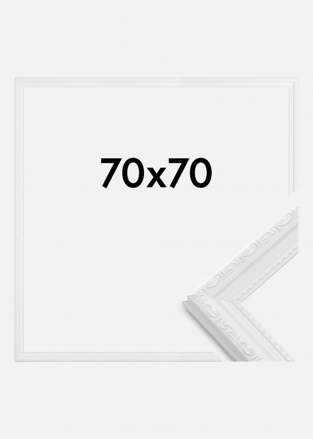 Galleri 1 Frame Abisko Acrylic glass White 27.56x27.56 inches (70x70 cm)
