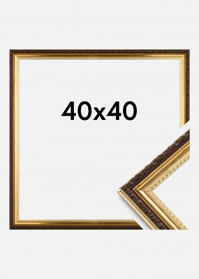 Galleri 1 Frame Abisko Acrylic glass Gold 15.75x15.75 inches (40x40 cm)