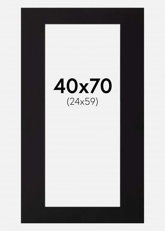 Artlink Mount Black Standard (White Core) 40x70 cm (24x59)