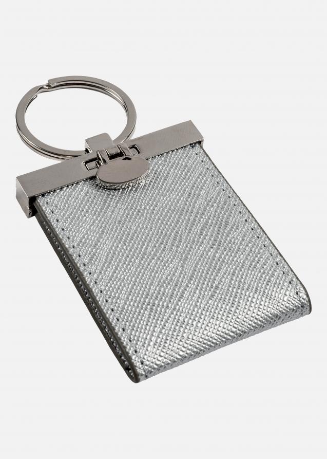 Walther PAC Key Ring Silver for 2 Pictures 1.38x1.77 inches (3.5x4.5 cm)