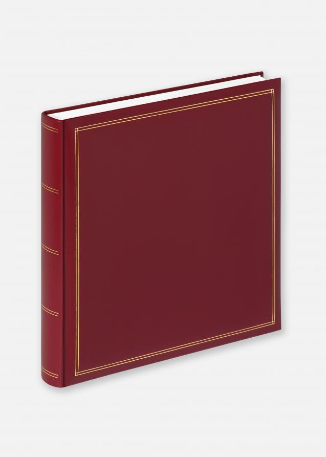 Walther Monza Album Classic Red - 34x33 cm (60 White pages / 30 sheets)