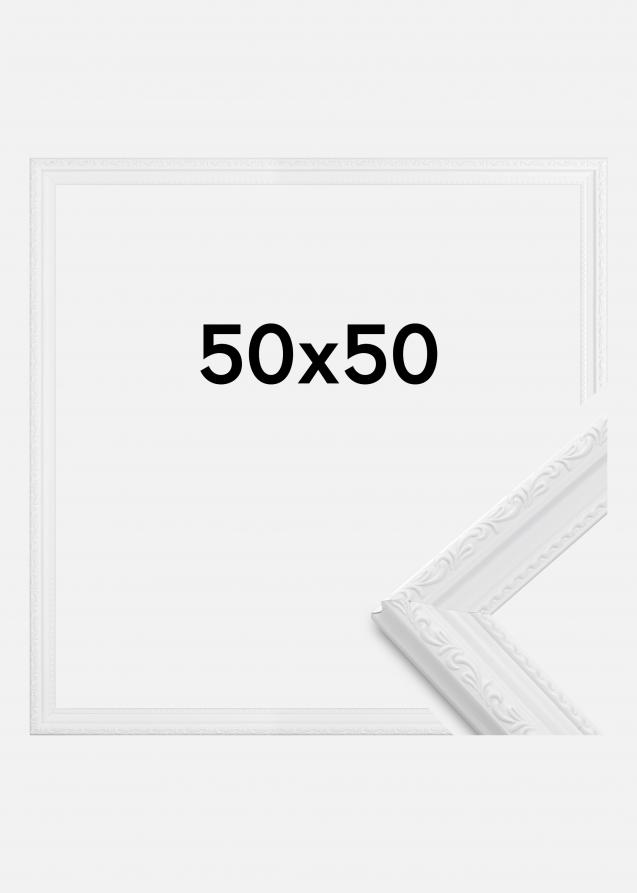 Galleri 1 Frame Abisko Acrylic glass White 19.69x19.69 inches (50x50 cm)
