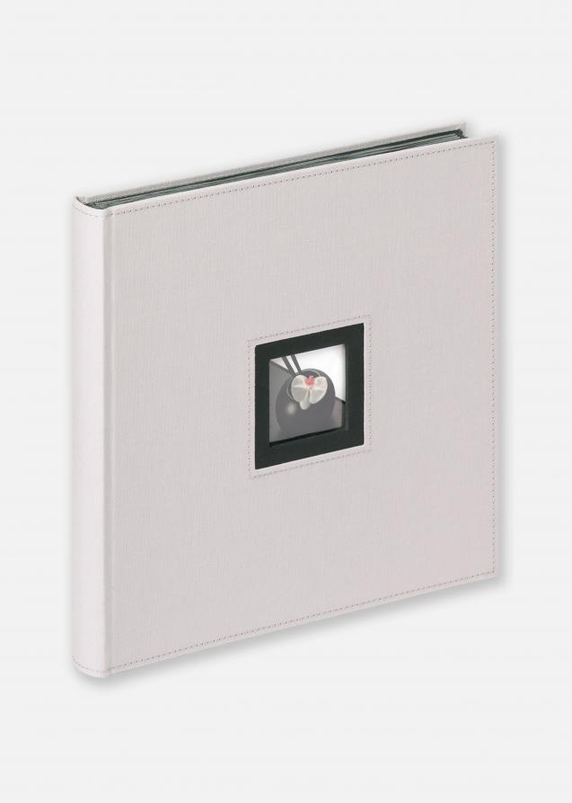 Walther Black & White Photo Album Grey - 30x30 cm (50 Black pages / 25 sheets)