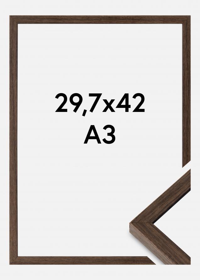 Mavanti Frame Ares Acrylic Glass Walnut 11.69x16.54 inches (29.7x42 cm - A3)