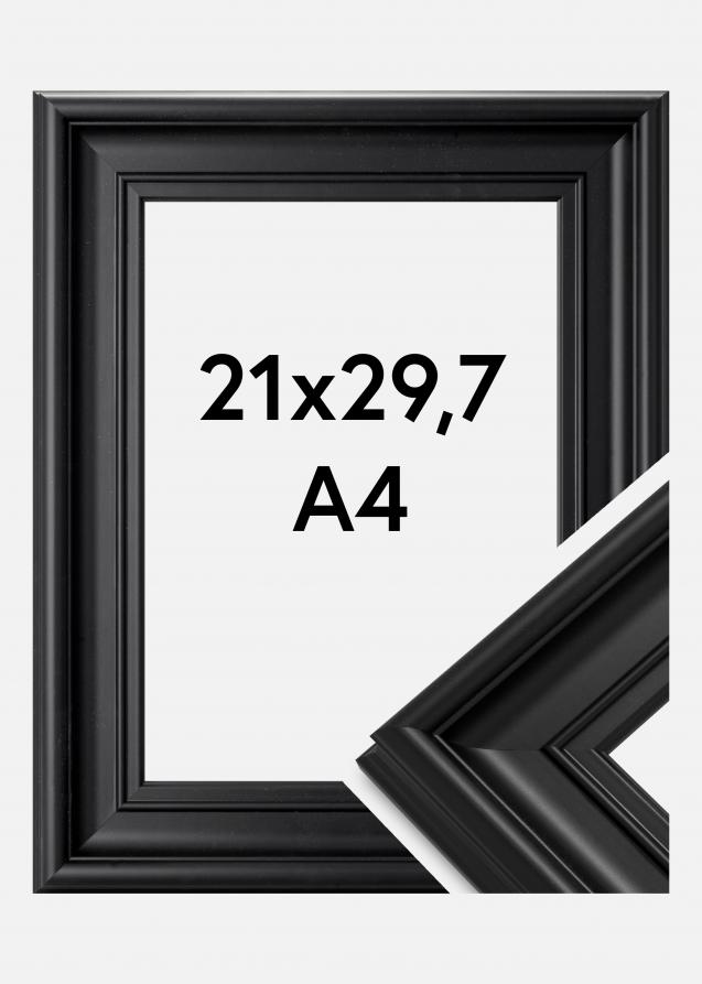 Galleri 1 Frame Mora Premium Acrylic glass Black 8.27x11.69 inches (21x29.7 cm - A4)