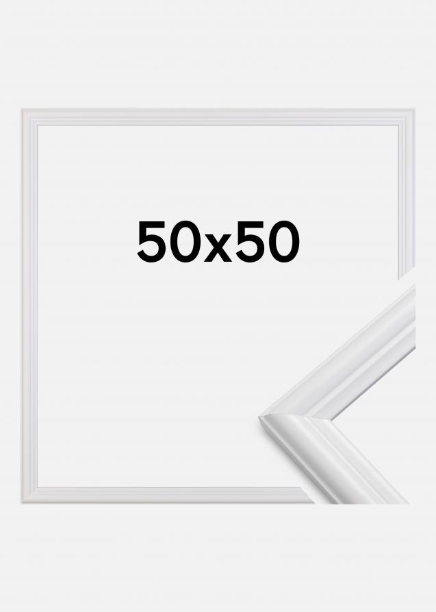 Galleri 1 Frame Siljan Acrylic glass White 19.69x19.69 inches (50x50 cm)