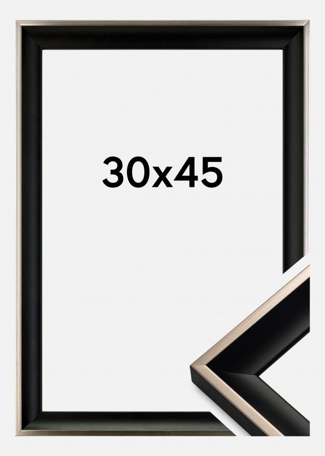 Galleri 1 Frame Öjaren Acrylic glass Black-Silver 11.81x17.72 inches (30x45 cm)