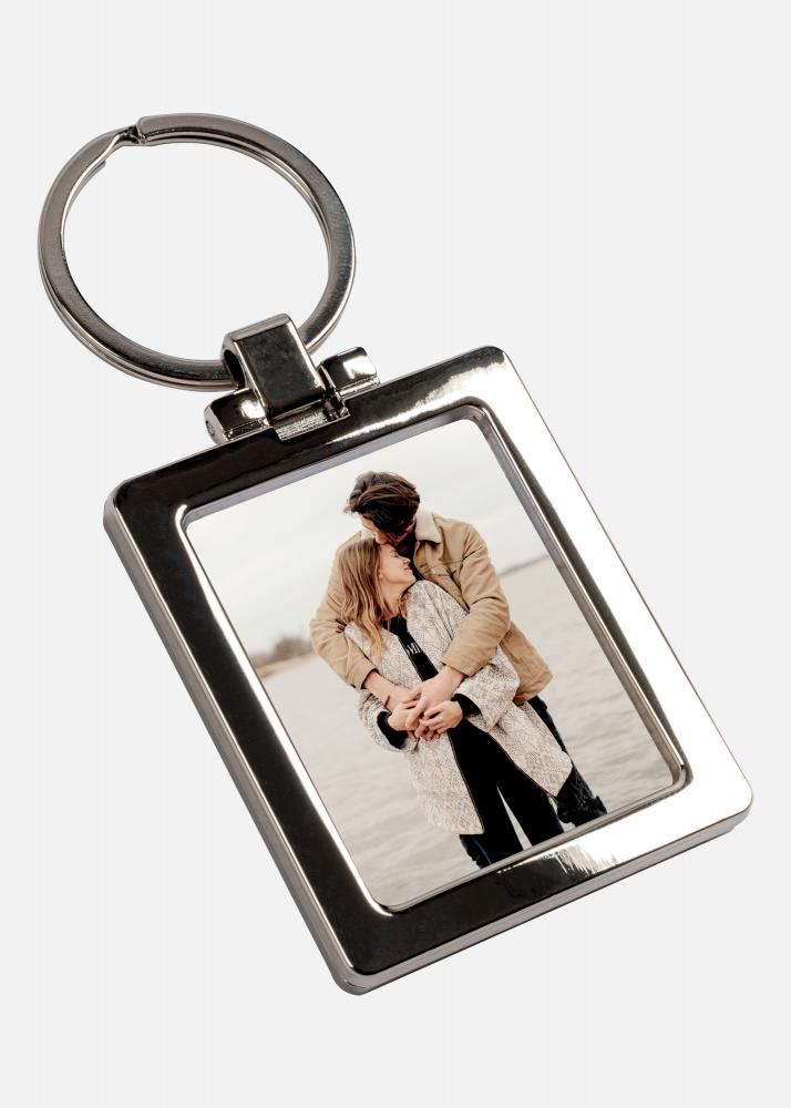 Walther PAC Key Ring Silver for 1 Picture 1.38x1.77 inches (3.5x4.5 cm)