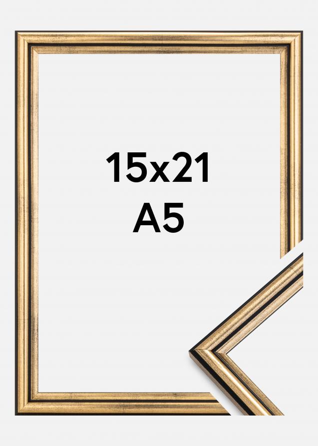 Galleri 1 Frame Horndal Acrylic glass Gold 5.91x8.27 inches (15x21 cm - A5)