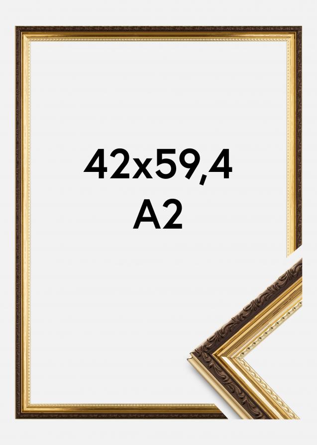 Galleri 1 Frame Abisko Acrylic glass Gold 16.54x23.39 inches (42x59.4 cm - A2)