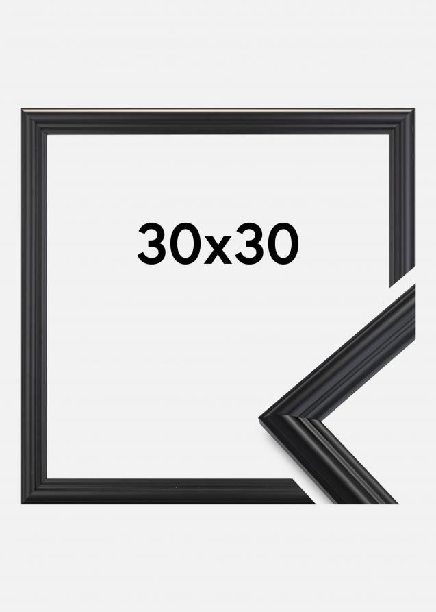 Galleri 1 Frame Siljan Acrylic glass Black 11.81x11.81 inches (30x30 cm)