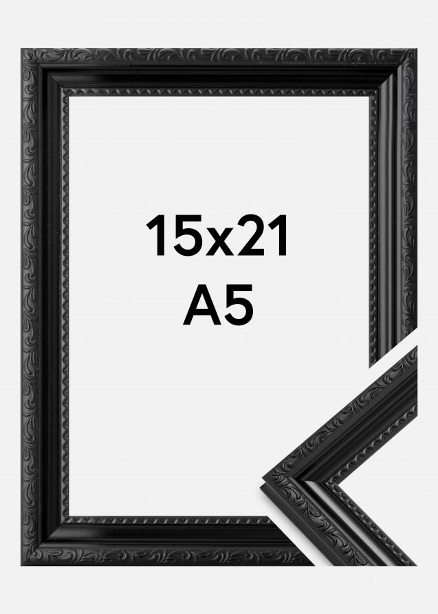 Galleri 1 Frame Abisko Acrylic Glass Black 5.91x8.27 inches (15x21 cm - A5)