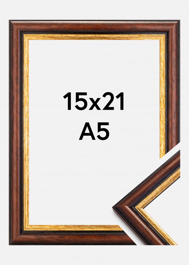 Galleri 1 Frame Siljan Acrylic glass Brown 5.91x8.27 inches (15x21 cm - A5)