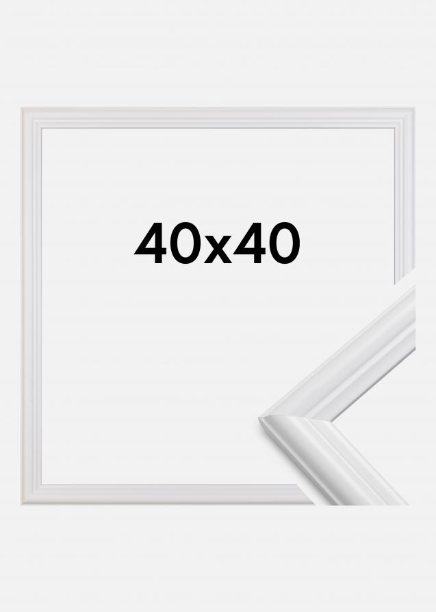 Galleri 1 Frame Siljan Acrylic glass White 15.75x15.75 inches (40x40 cm)