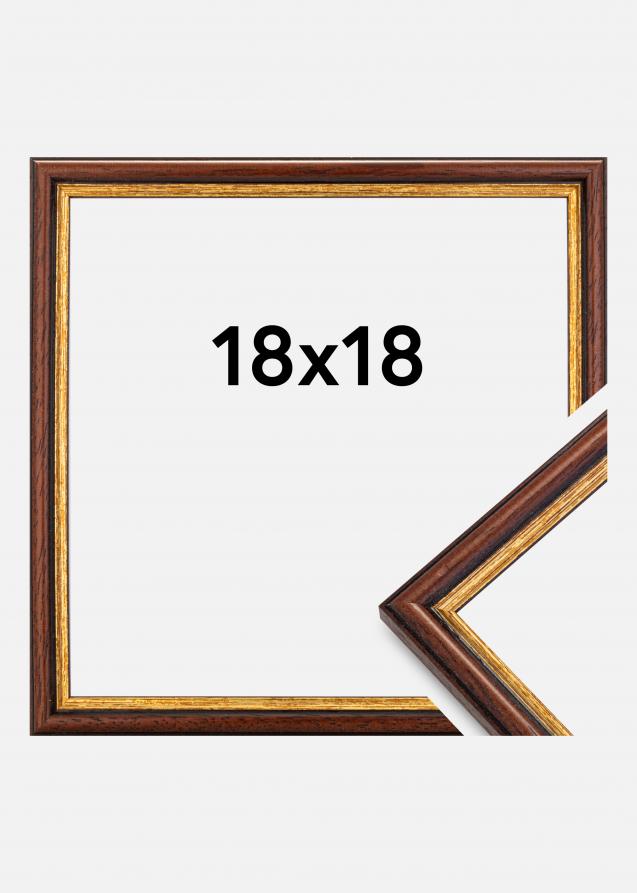 Galleri 1 Frame Horndal Acrylic glass Brown 7.09x7.09 inches (18x18 cm)