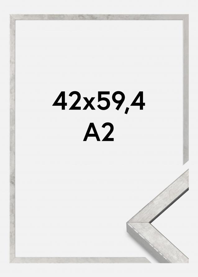 Mavanti Frame Ares Acrylic Glass Silver 16.54x23.39 inches (42x59.4 cm - A2)