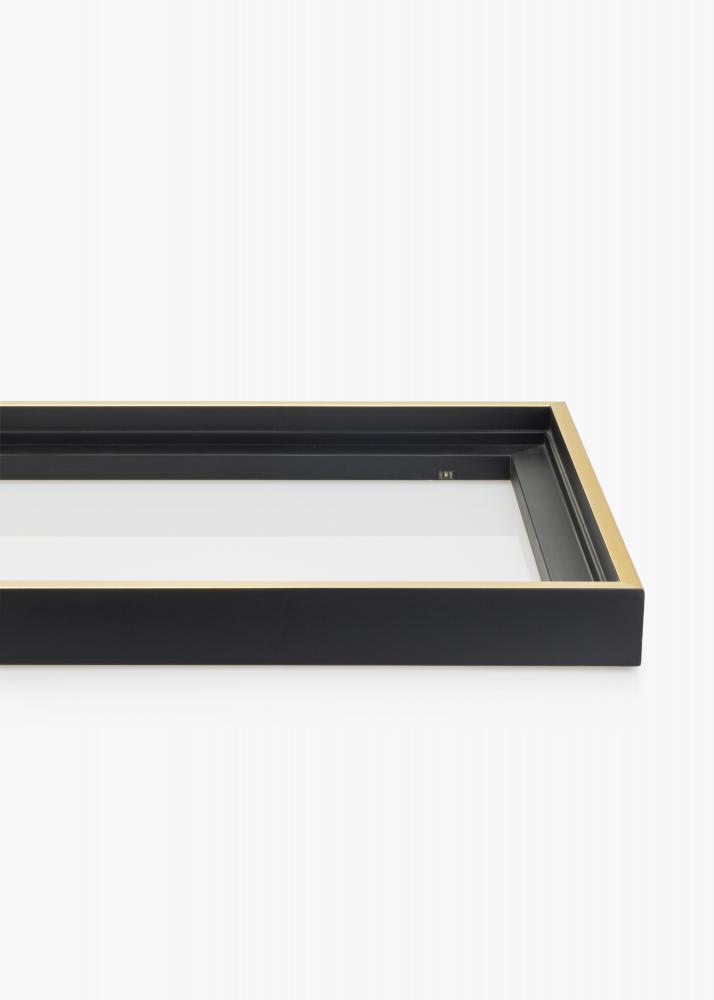 Mavanti Canvas picture frame Tacoma Black / Gold 30x80 cm