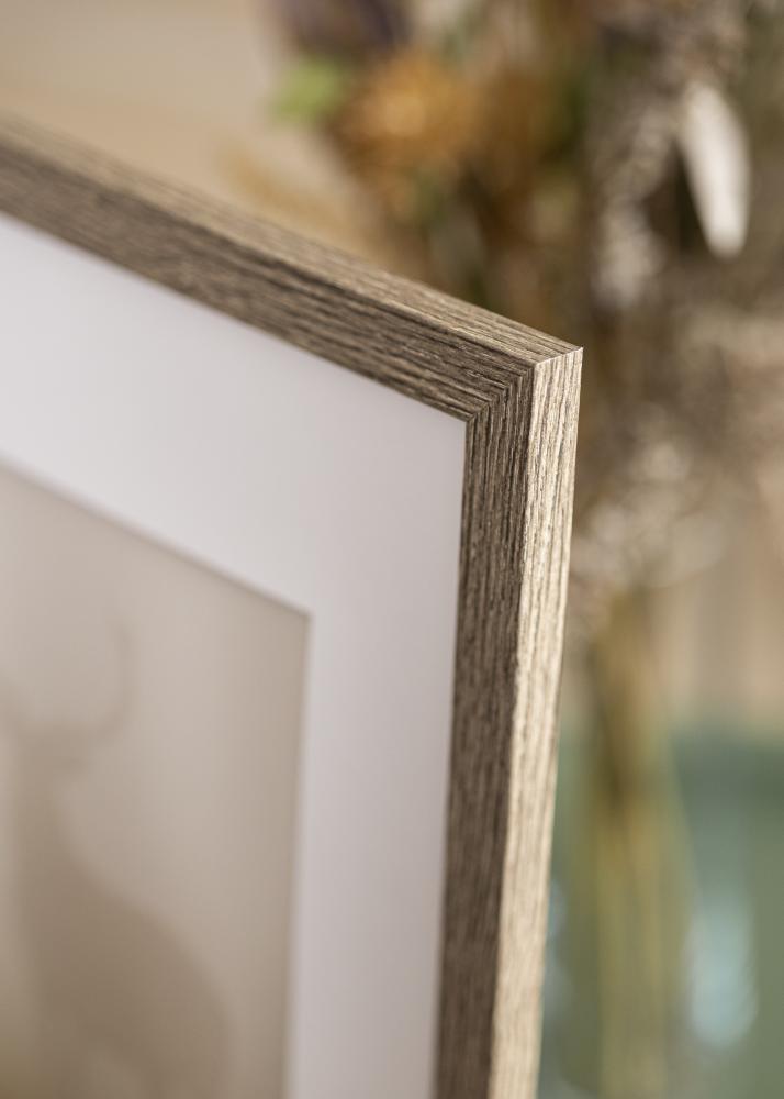 Estancia Frame Stilren Acrylic glass Dark Grey Oak 16.54x23.39 inches (42x59.4 cm - A2)
