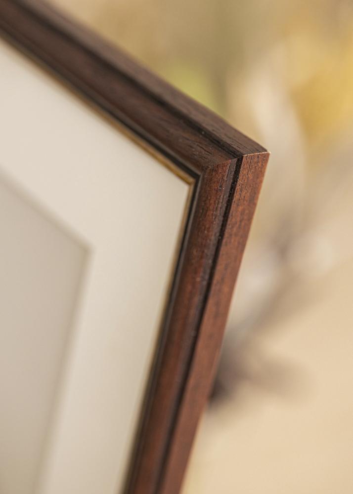 Galleri 1 Frame Siljan Acrylic Glass Brown 23.62x23.62 inches (60x60 cm)