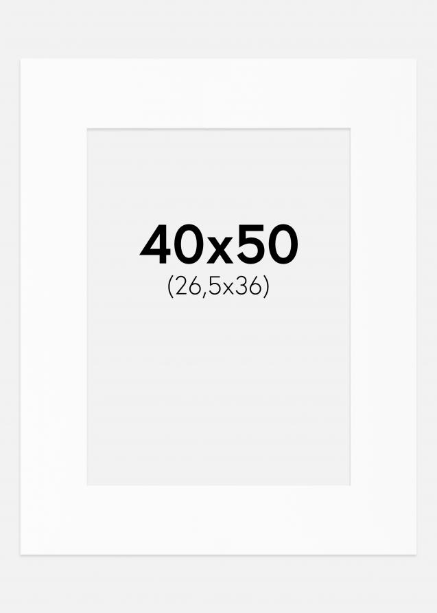 Artlink Mount White Standard (White Core) 40x50 cm (26.5x36)