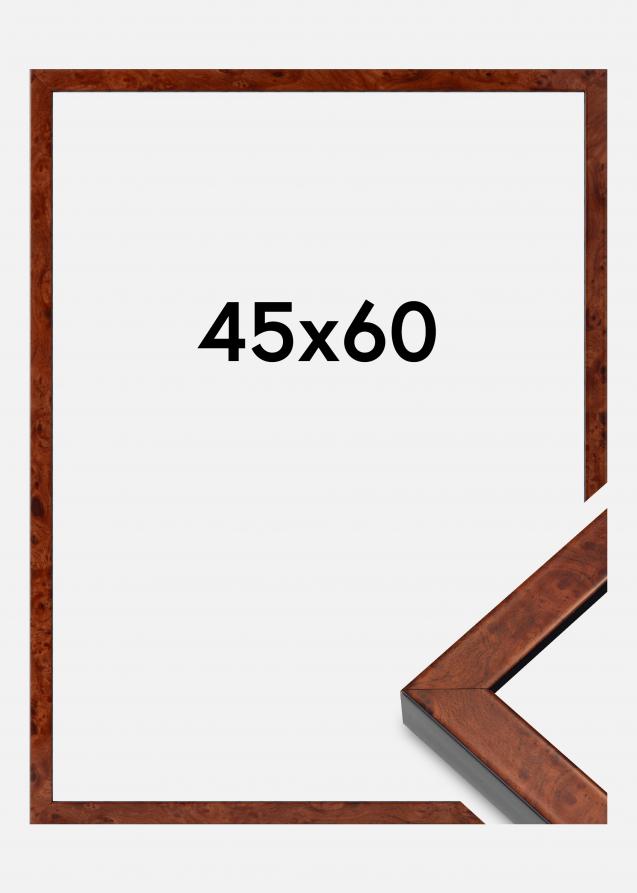 Mavanti Frame Hermes Acrylic Glass Burr Walnut 17.72x23.62 inches (45x60 cm)