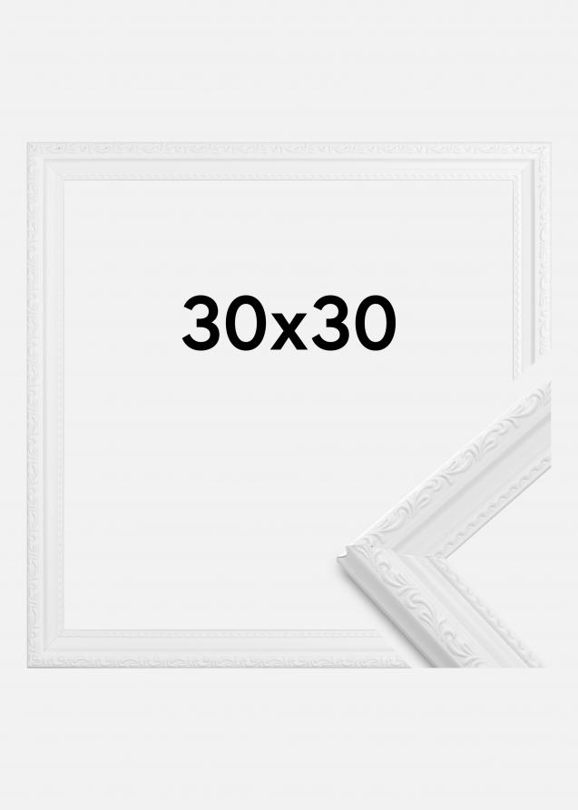 Galleri 1 Frame Abisko Acrylic glass White 11.81x11.81 inches (30x30 cm)