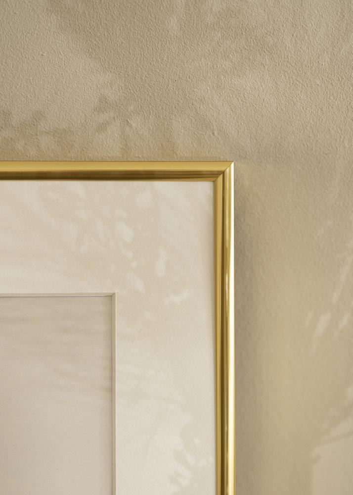 Estancia Frame Visby Acrylic glass Glossy Gold 11.69x16.54 inches (29.7x42 cm - A3)