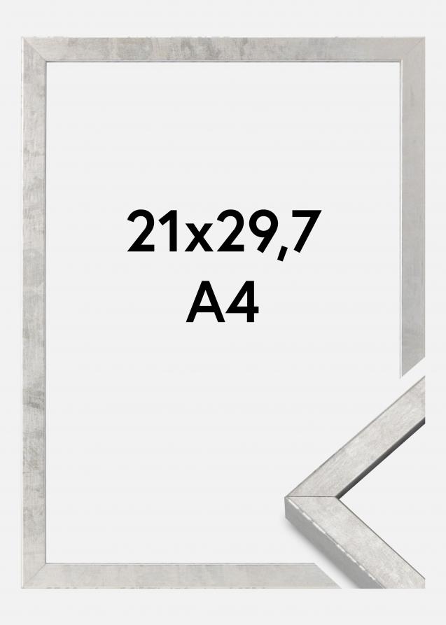 Mavanti Frame Ares Acrylic Glass Silver 8.27x11.69 inches (21x29.7 cm - A4)