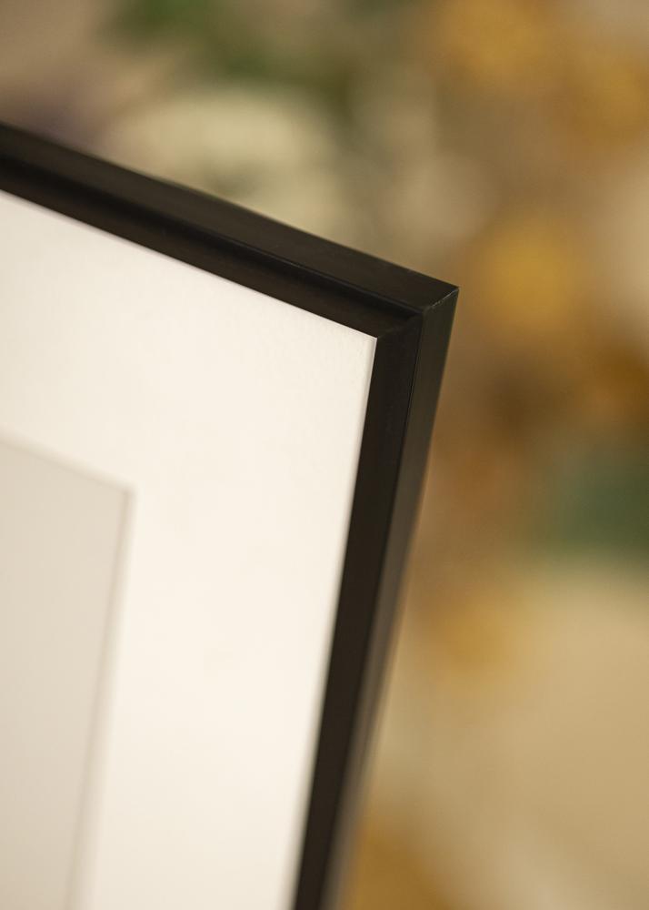 BGA Frame Scandi Acrylic glass Matt Black 19.69x22.05 inches (50x56 cm)
