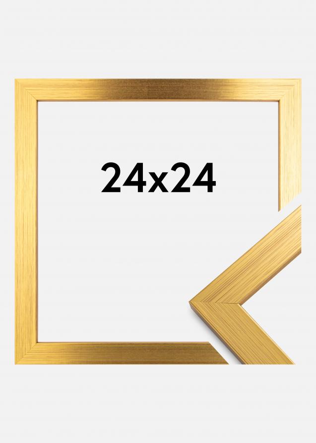 Galleri 1 Frame Gold Wood Acrylic glass 9.45x9.45 inches (24x24 cm)