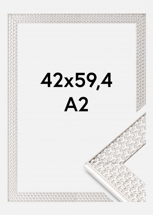 Artlink Frame Grace Acrylic Glass Silver 16.54x23.39 inches (42x59.4 cm - A2)