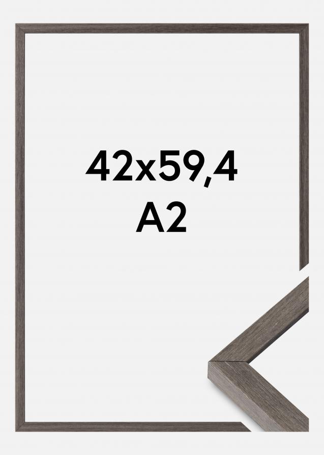 Mavanti Frame Ares Acrylic Glass Grey Oak 16.54x23.39 inches (42x59.4 cm - A2)