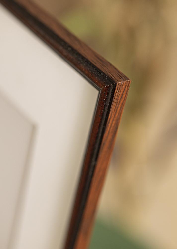 Galleri 1 Frame Horndal Acrylic glass Walnut 11.81x11.81 inches (30x30 cm)