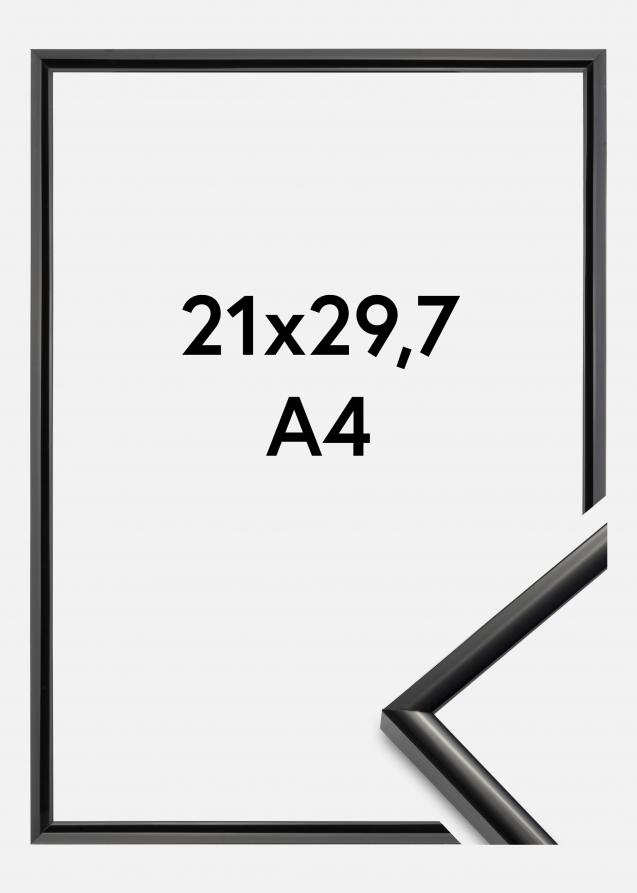 BGA Nordic Frame New Lifestyle Acrylic glass Black 8.27x11.69 inches (21x29.7 cm - A4)