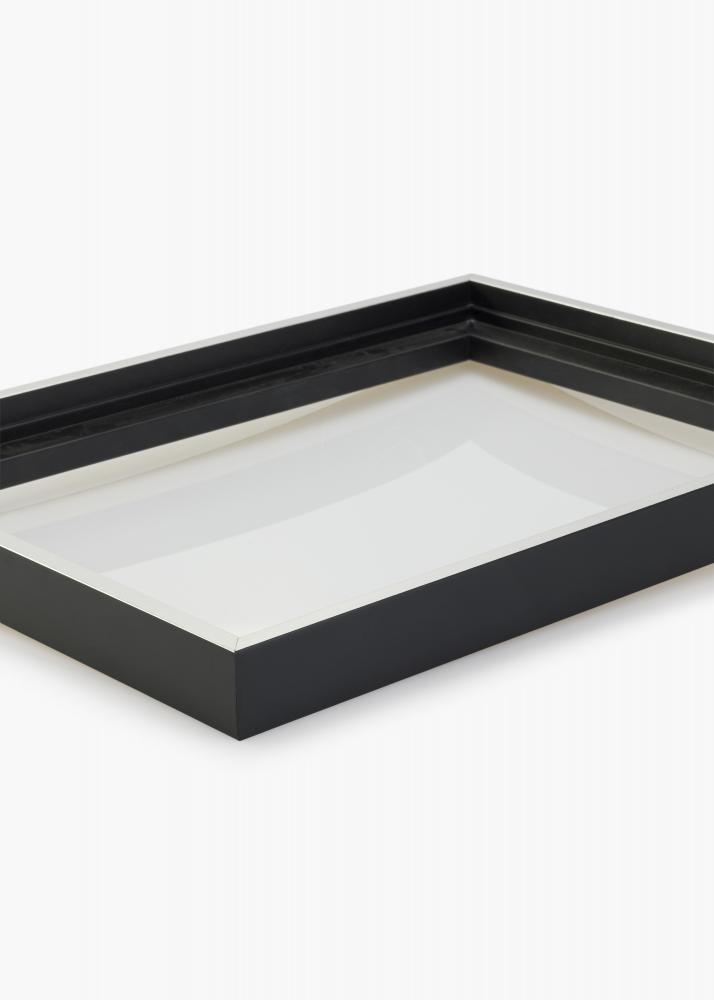 Mavanti Canvas picture frame Reno Black / Silver 45x60 cm