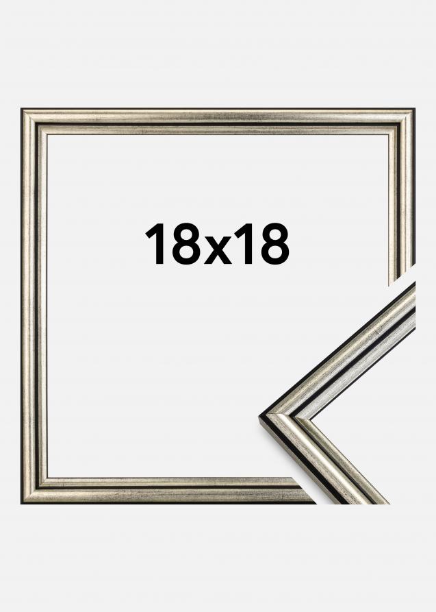 Galleri 1 Frame Horndal Acrylic glass Silver 7.09x7.09 inches (18x18 cm)