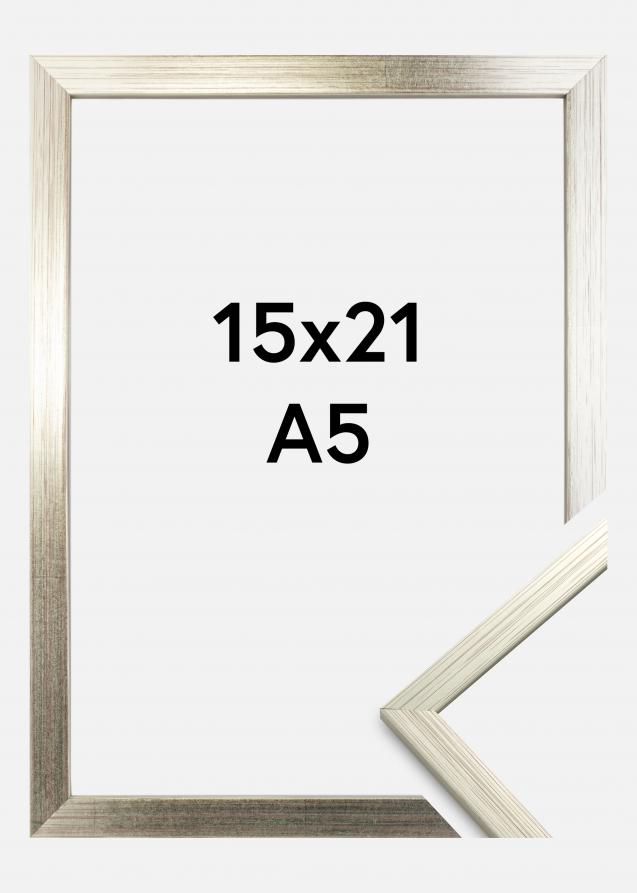 Galleri 1 Frame Edsbyn Acrylic glass Silver 5.91x8.27 inches (15x21 cm - A5)