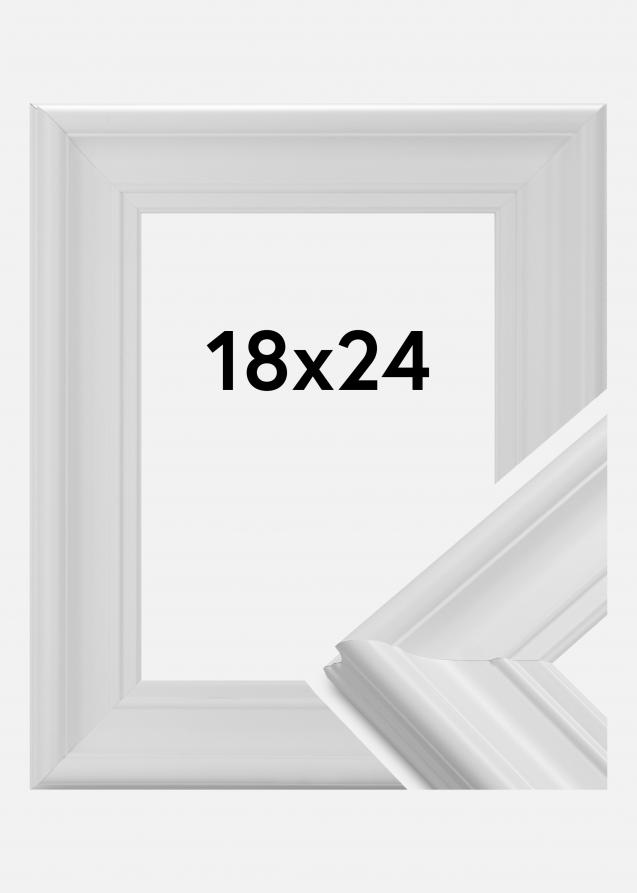 Galleri 1 Frame Mora Premium Acrylic glass White 7.09x9.45 inches (18x24 cm)